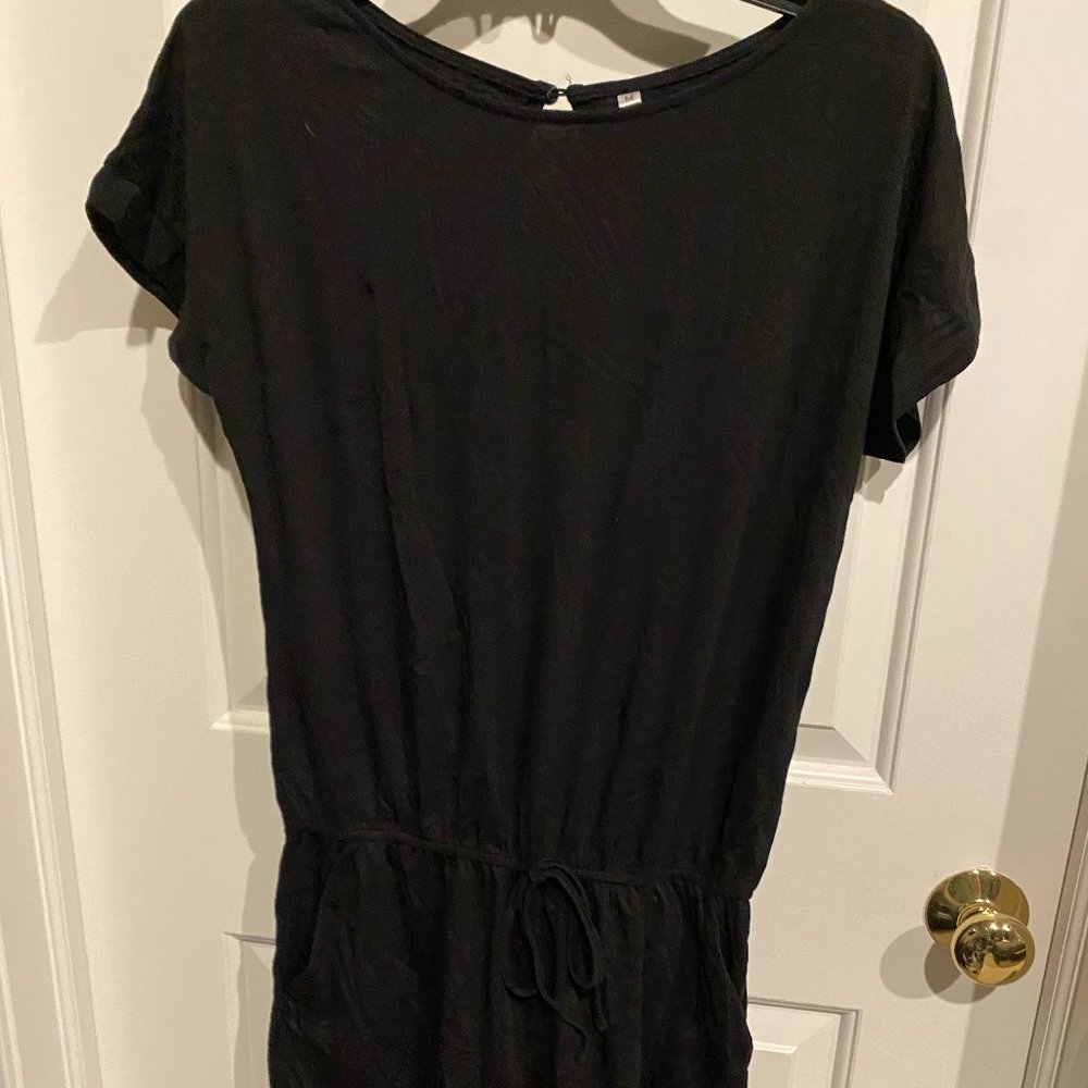 NEW Anrabess Women's Summer Short Sleeve Romper with Pockets